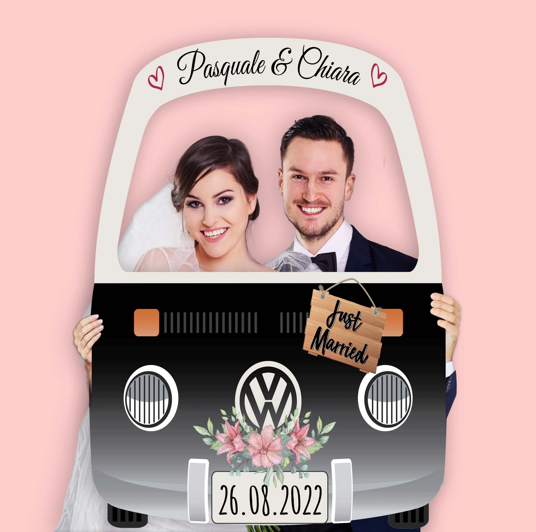Cornice Photo Booth Pulmino Volkswagen Van T3