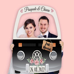 Cornice Photo Booth Pulmino Volkswagen Van T3