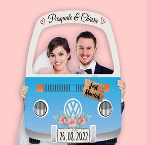 Cornice Photo Booth Pulmino Volkswagen Van T3