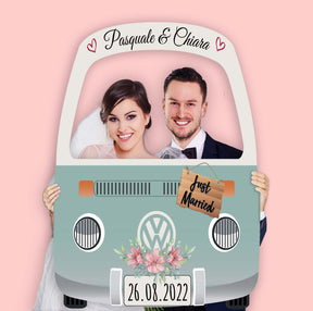 Cornice Photo Booth Pulmino Volkswagen Van T3