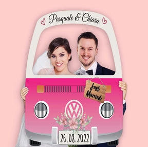 Cornice Photo Booth Pulmino Volkswagen Van T3